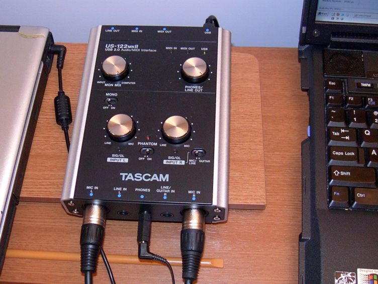 driver tascam us 122 windows 10